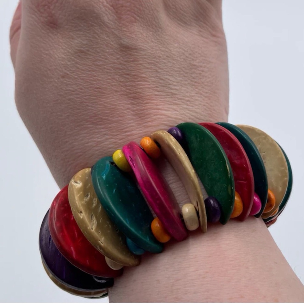 Multicolor Chunky Bracelet